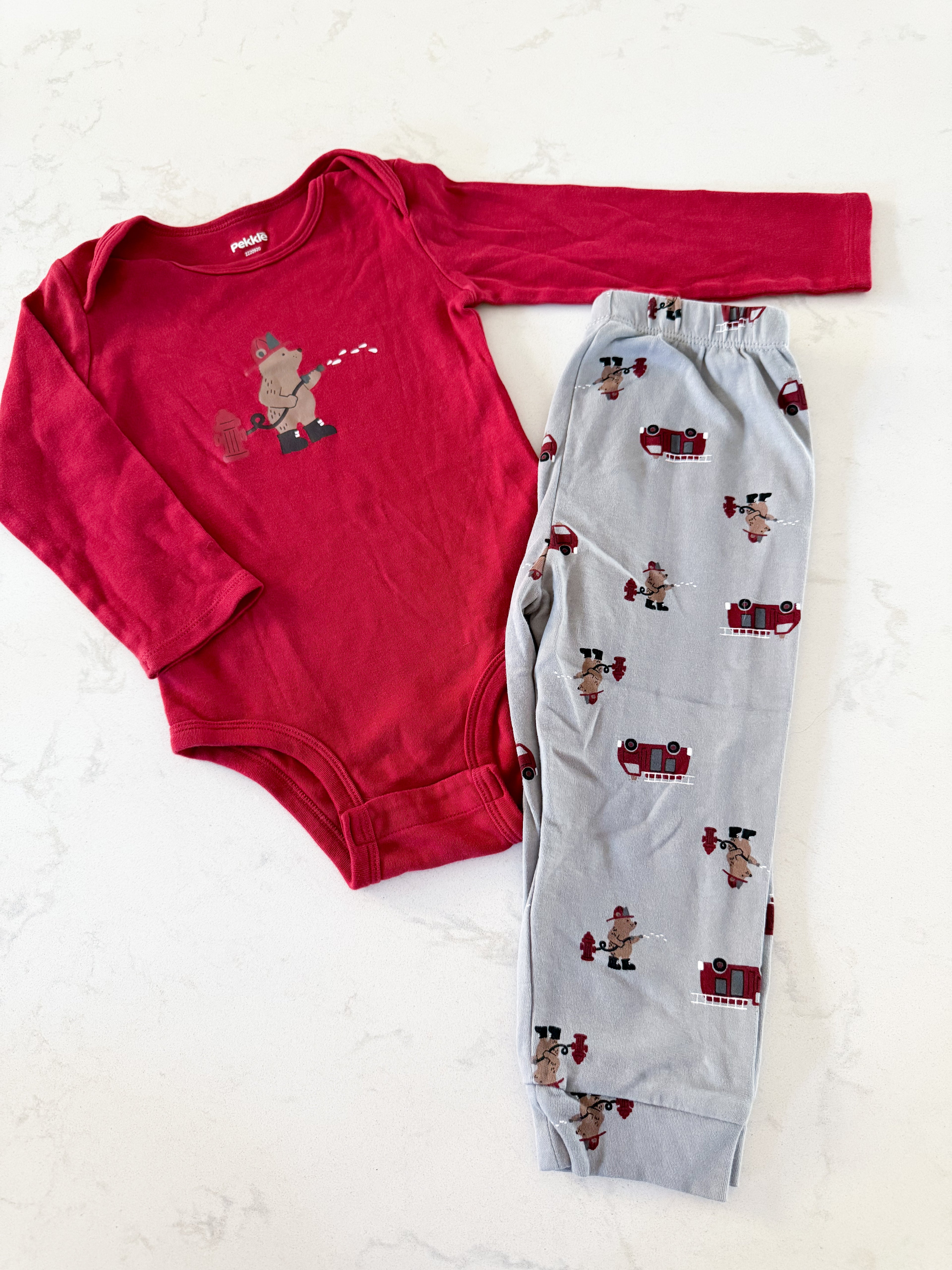 Pekkle- 24m- VGUC- firefighter matching set