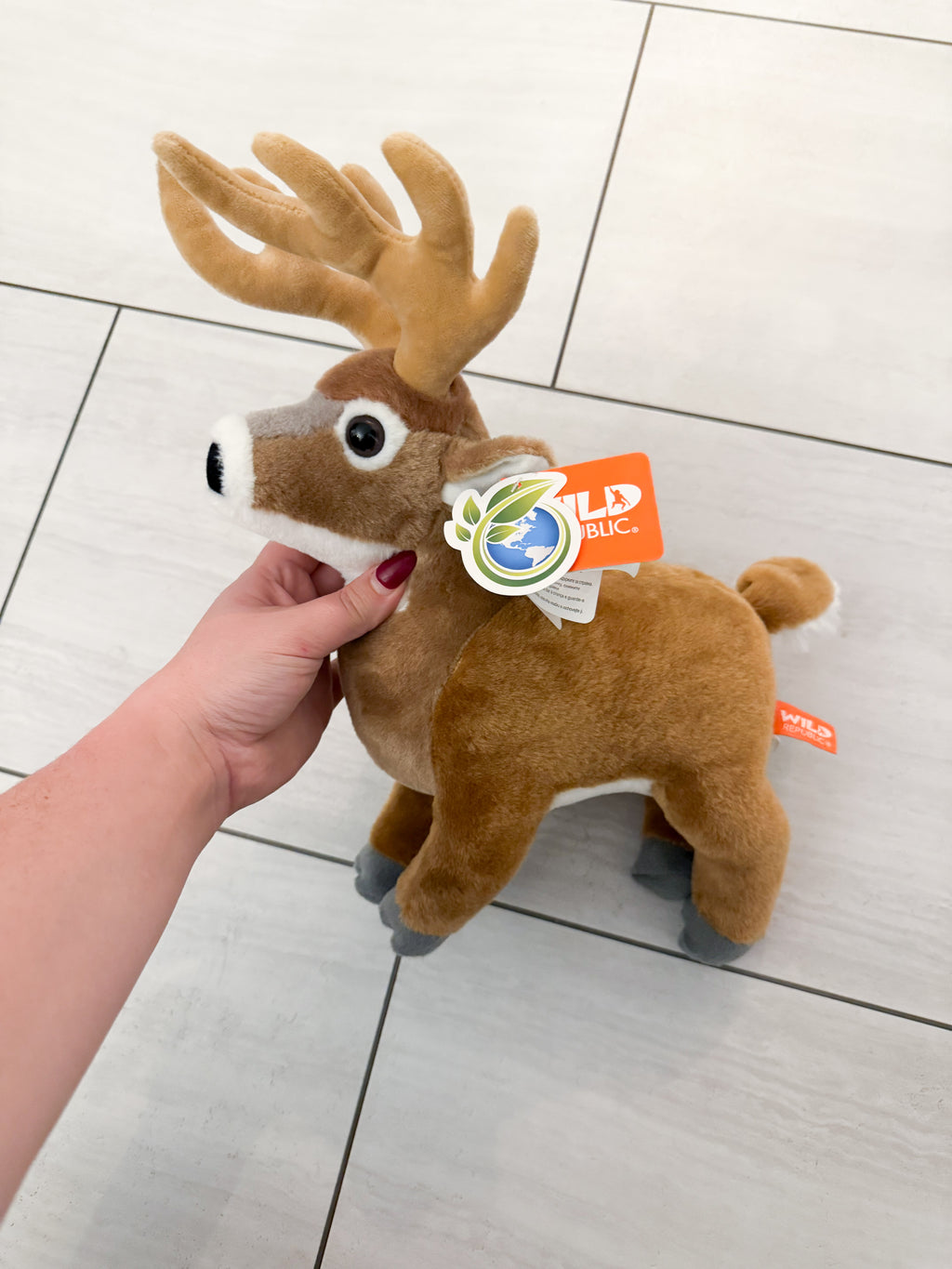 Wild Republic- reindeer stuffie- BNWT