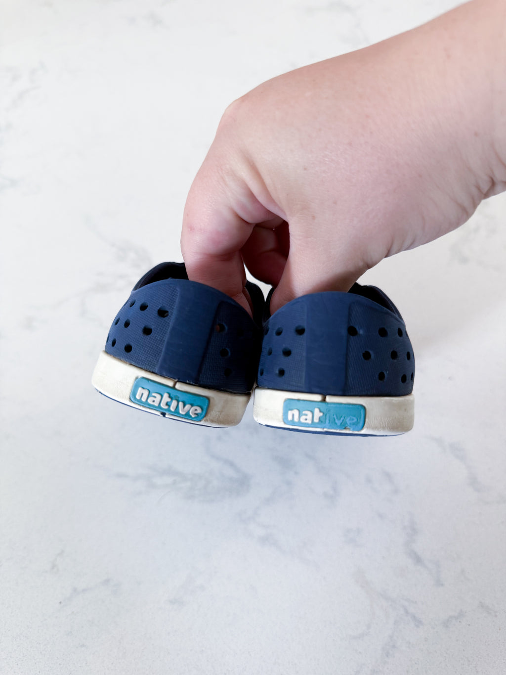 Natives- 5C- PLAY- navy blue slip ons