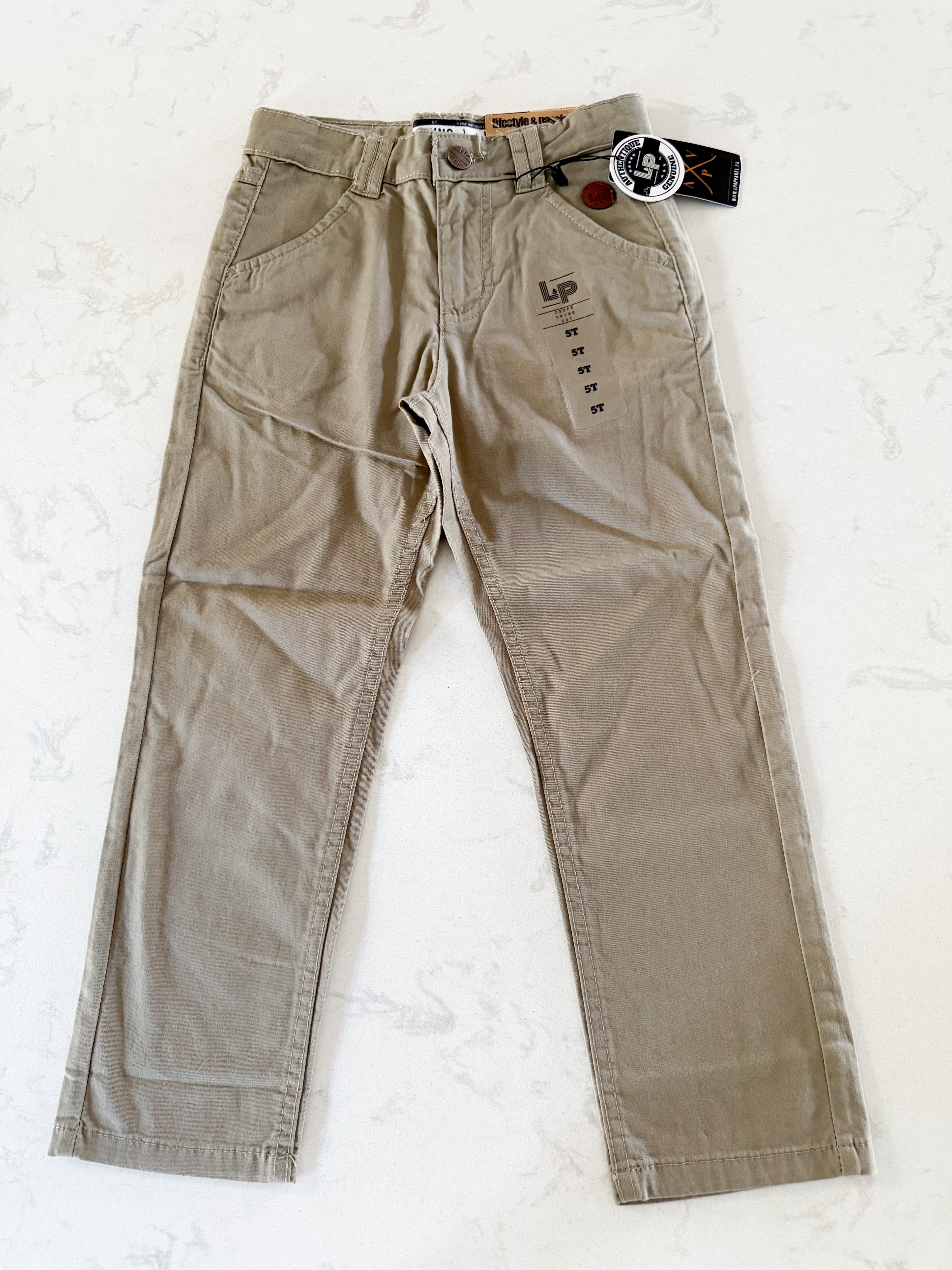 *Rescue*-L&P Apparel- chino cut- warm grey