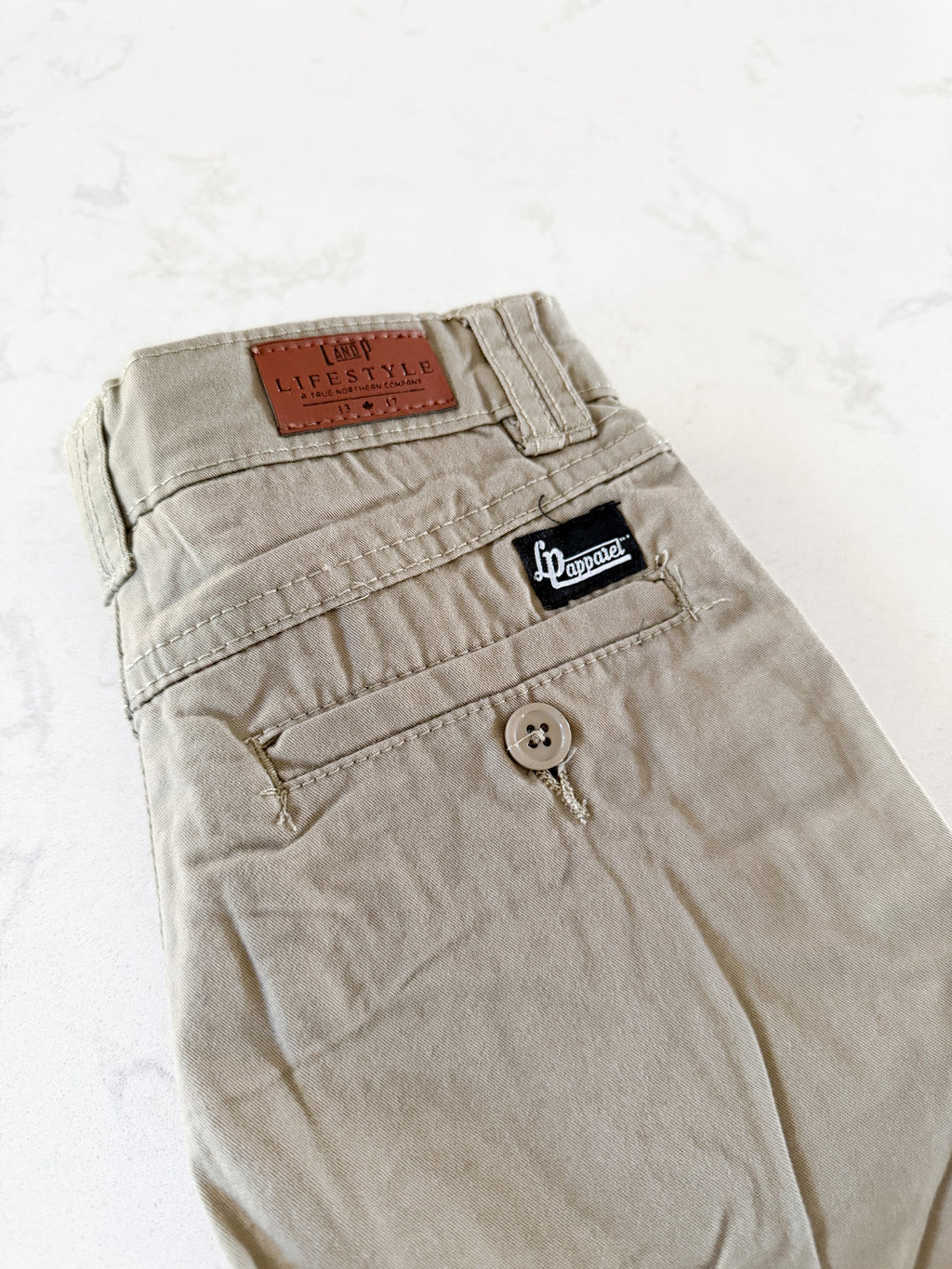 *Rescue*-L&P Apparel- chino cut- warm grey