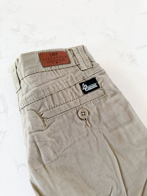 *Rescue*-L&P Apparel- chino cut- warm grey
