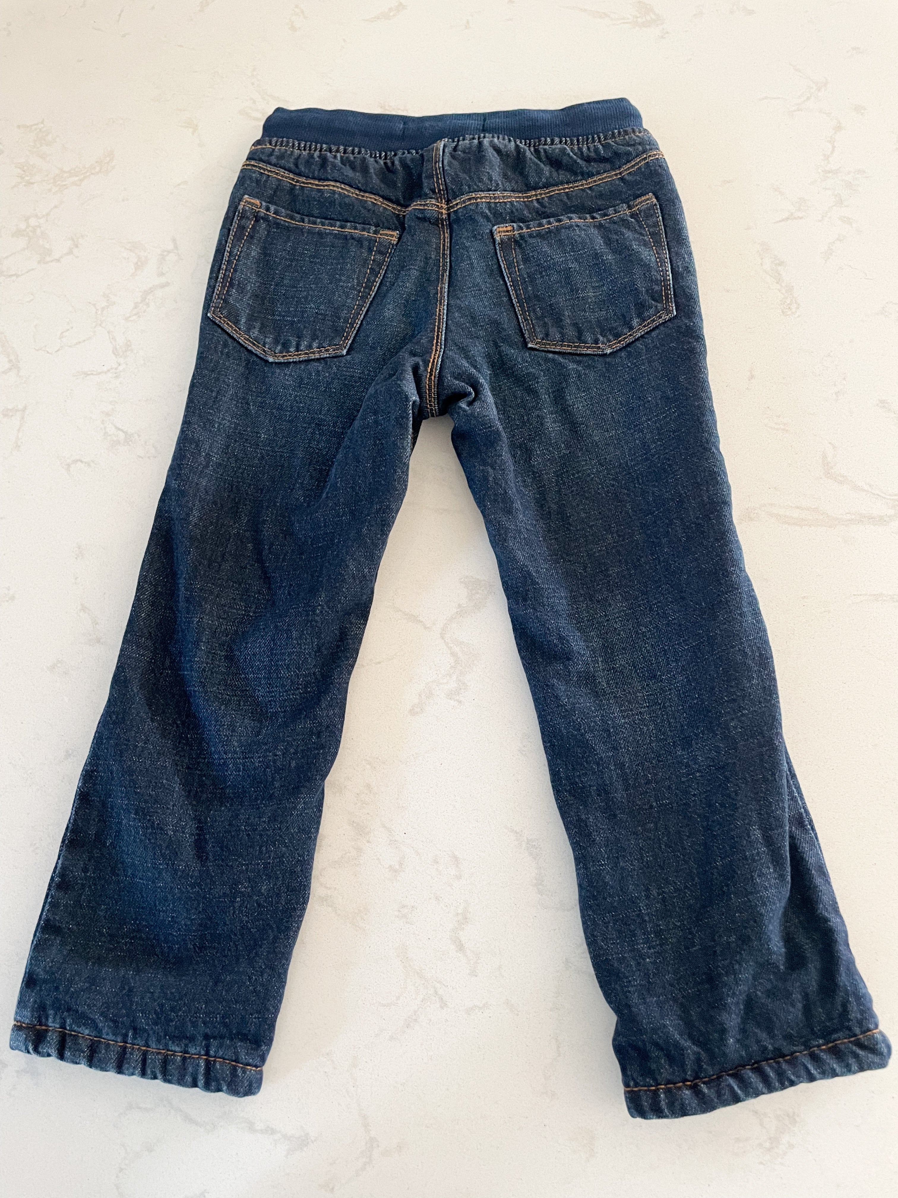 Old Navy-4T-VGUC- fleece lined jeans