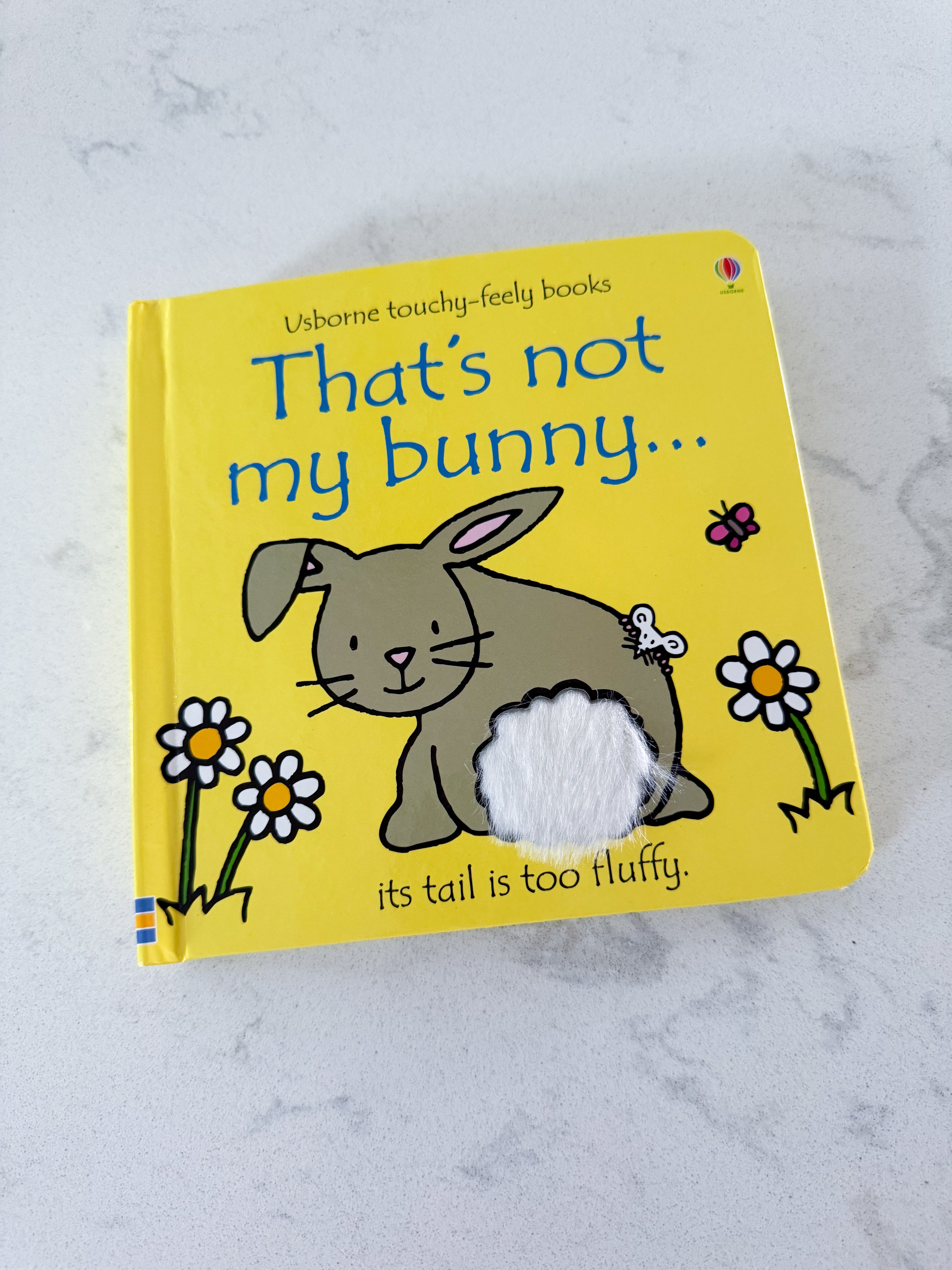 Usborne “That’s not my bunny”- play- yellow touch and feel board book