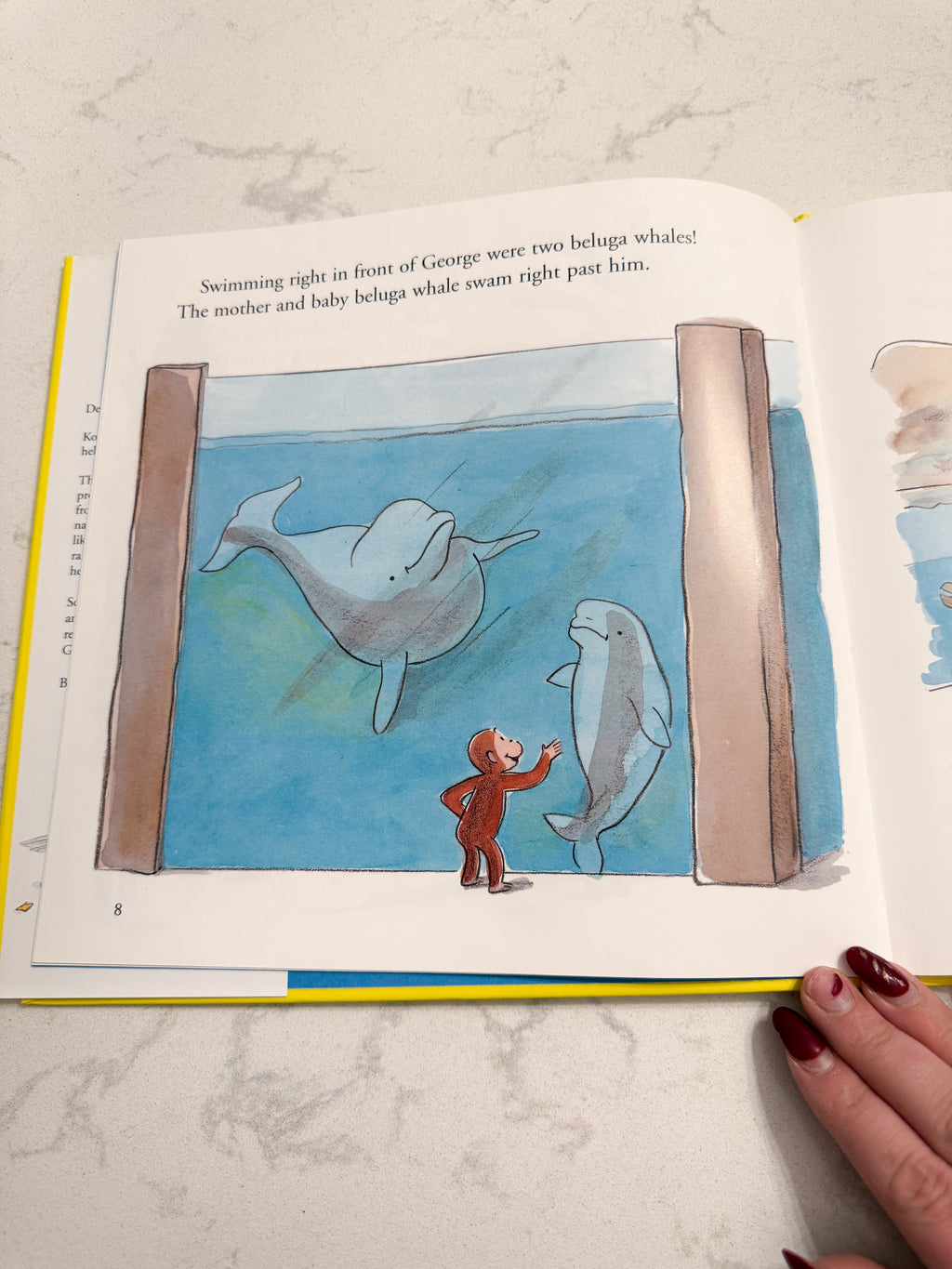 Curious George- at the aquarium- GUC