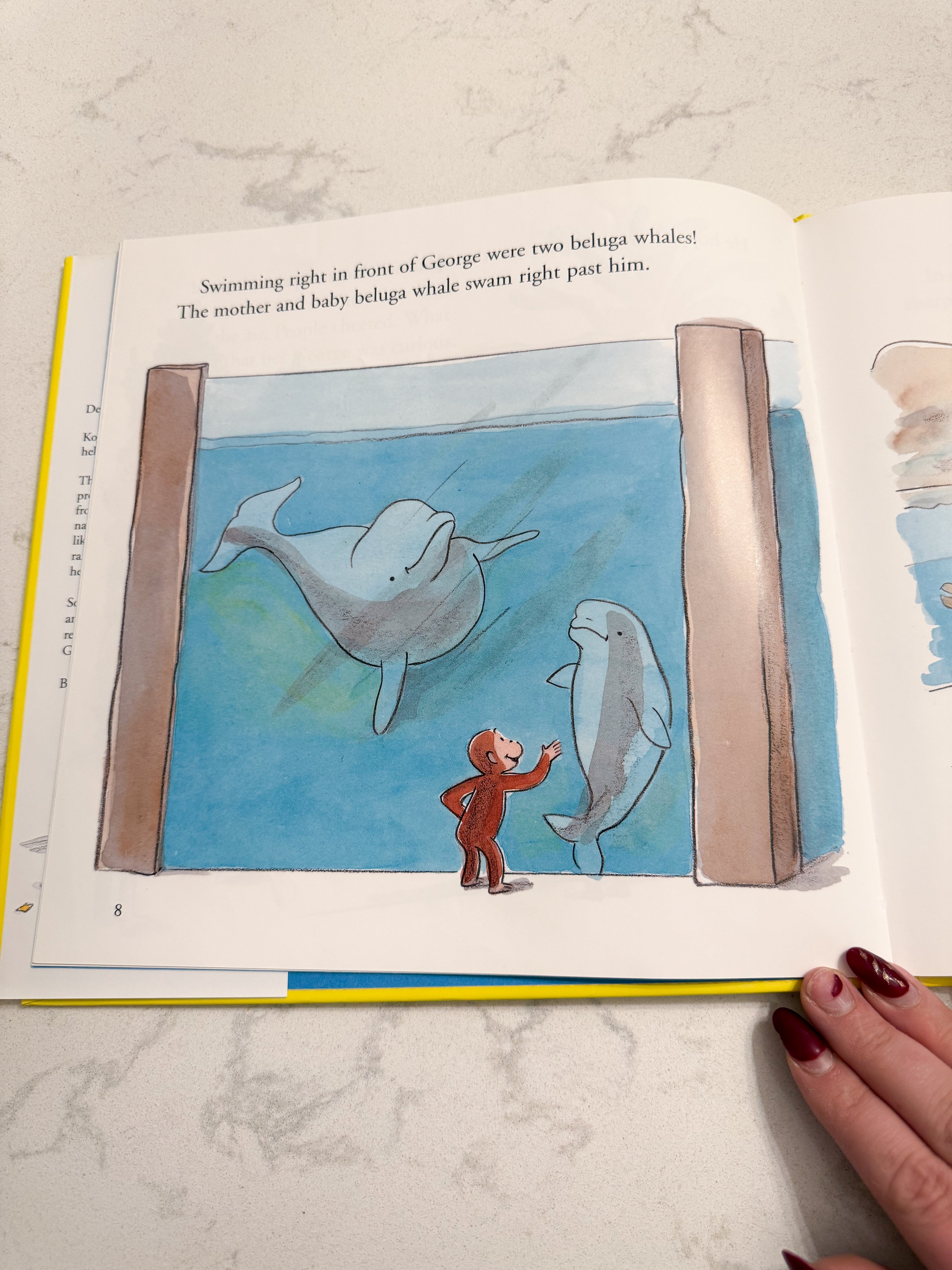 Curious George- at the aquarium- GUC