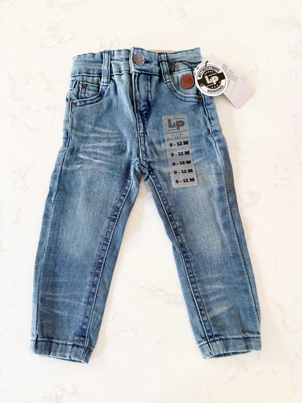 *Rescue*-L&P Apparel- skinny cut jeans- blue