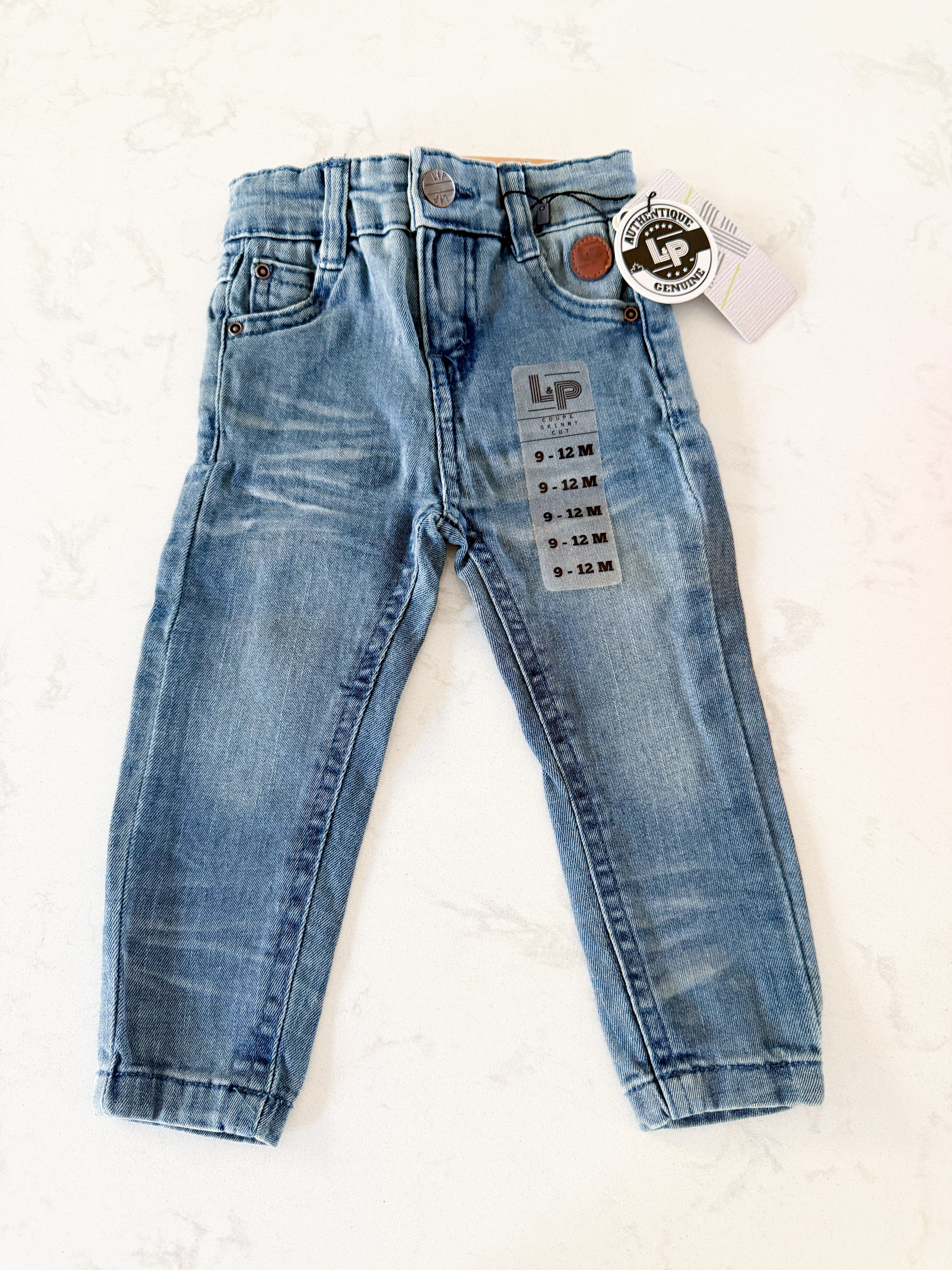 *Rescue*-L&P Apparel- skinny cut jeans- blue