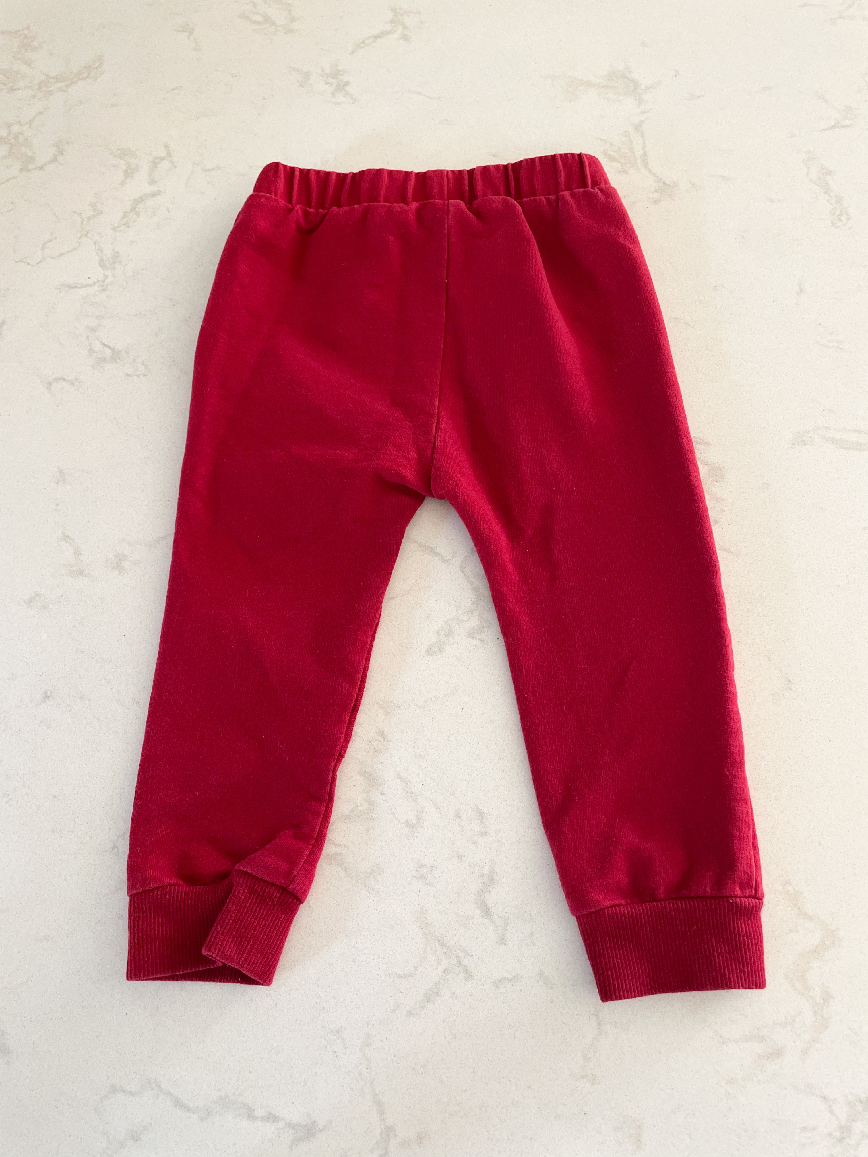 Petit Lem-24m-VGUC- red pants