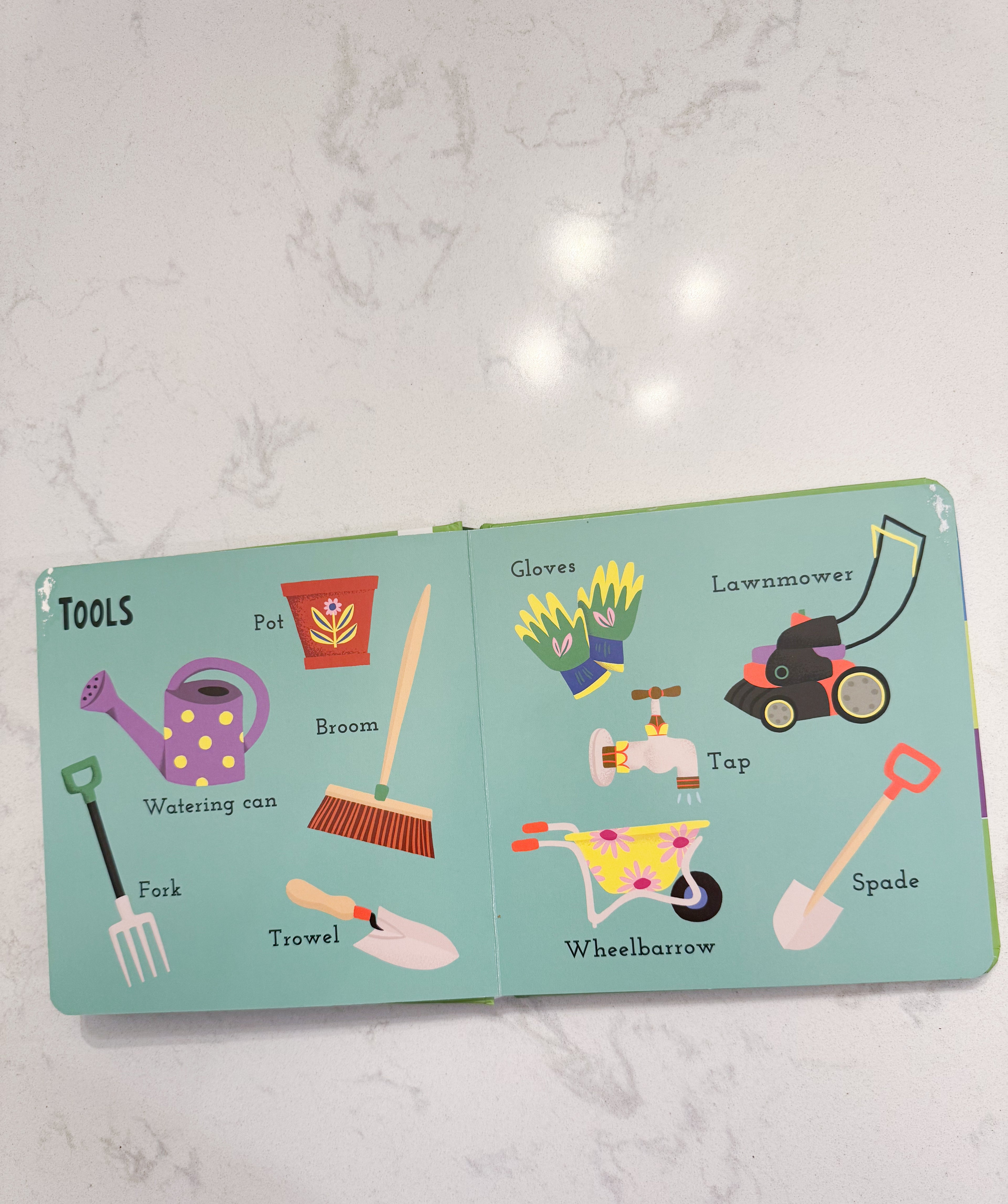 My Garden- board book- GUC