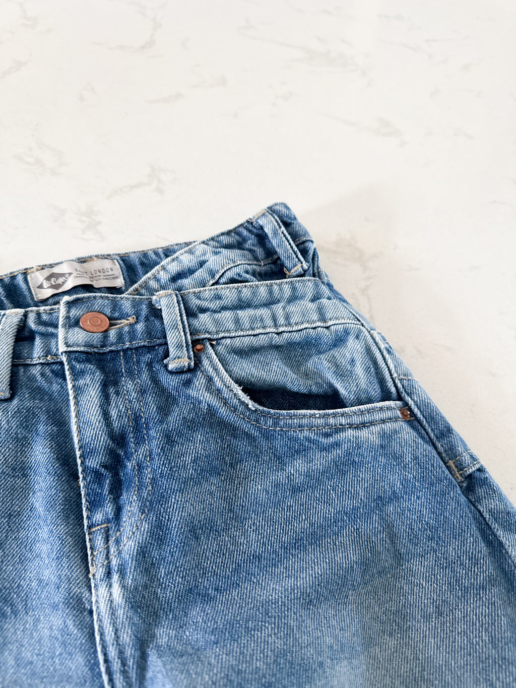 Lee Cooper- 7-8Y- PLAY- wide leg jeans