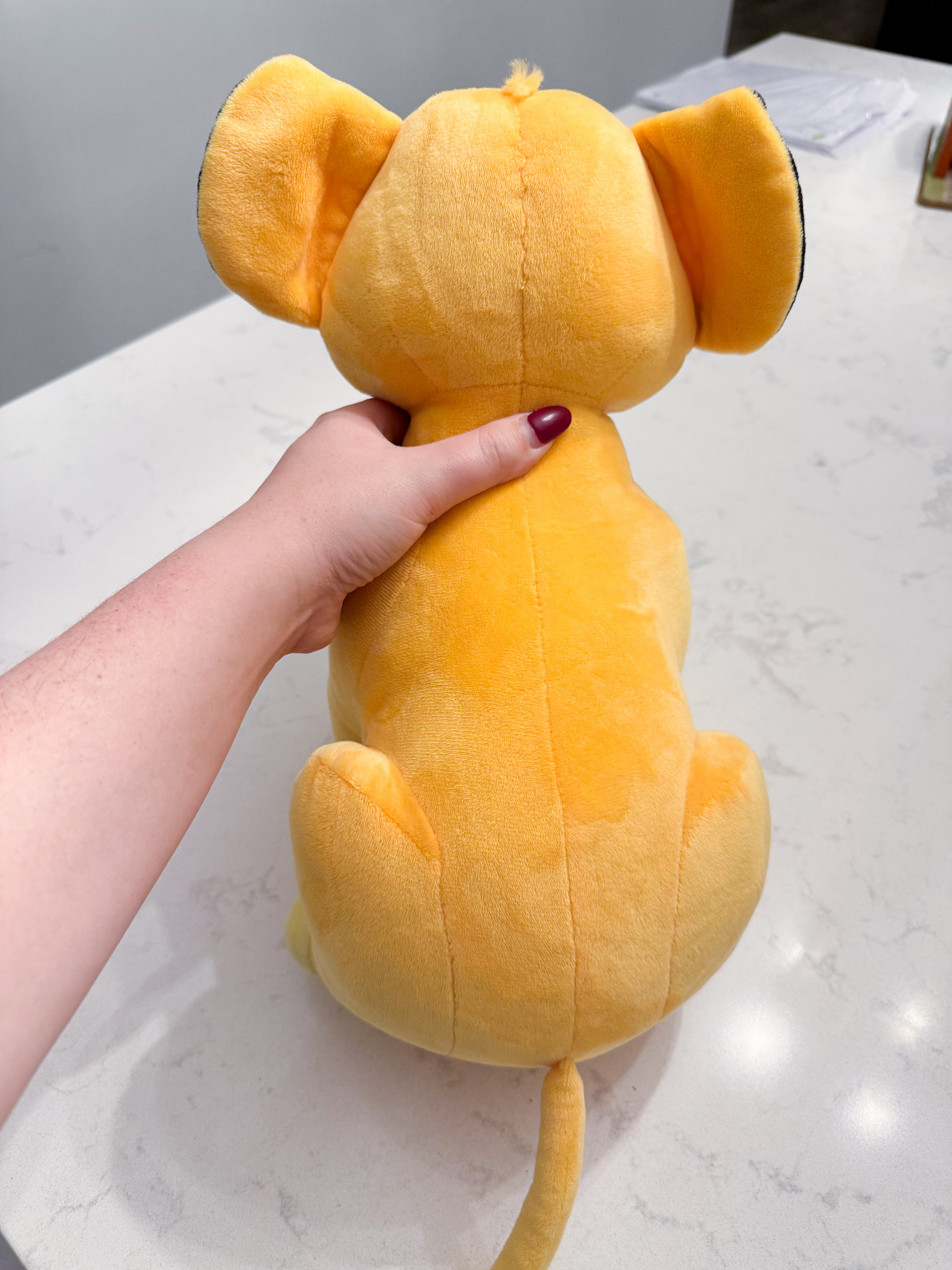 Disney- The Lion King- Simba Stuffie- VGUC