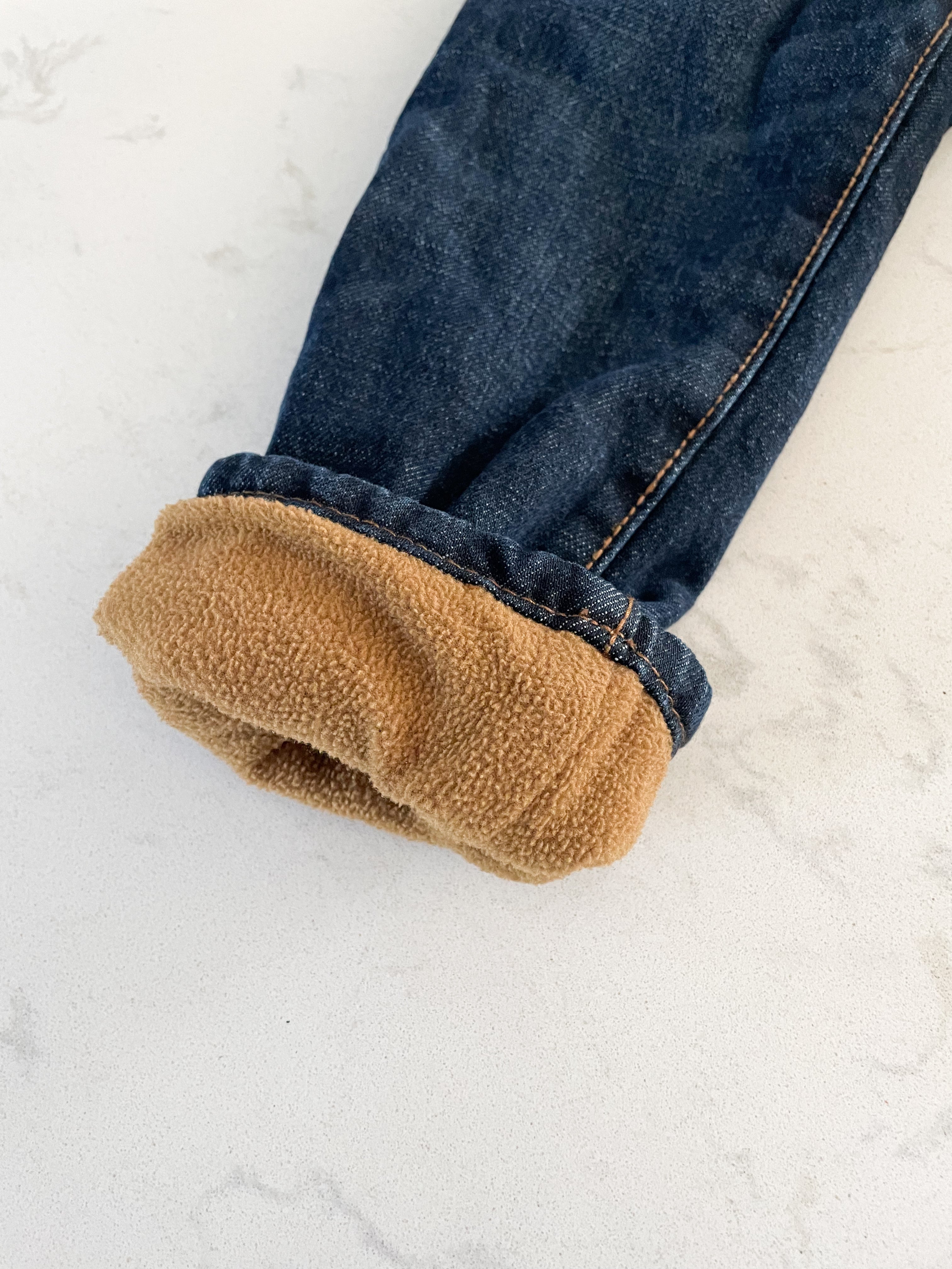 Old Navy-4T-VGUC- fleece lined jeans