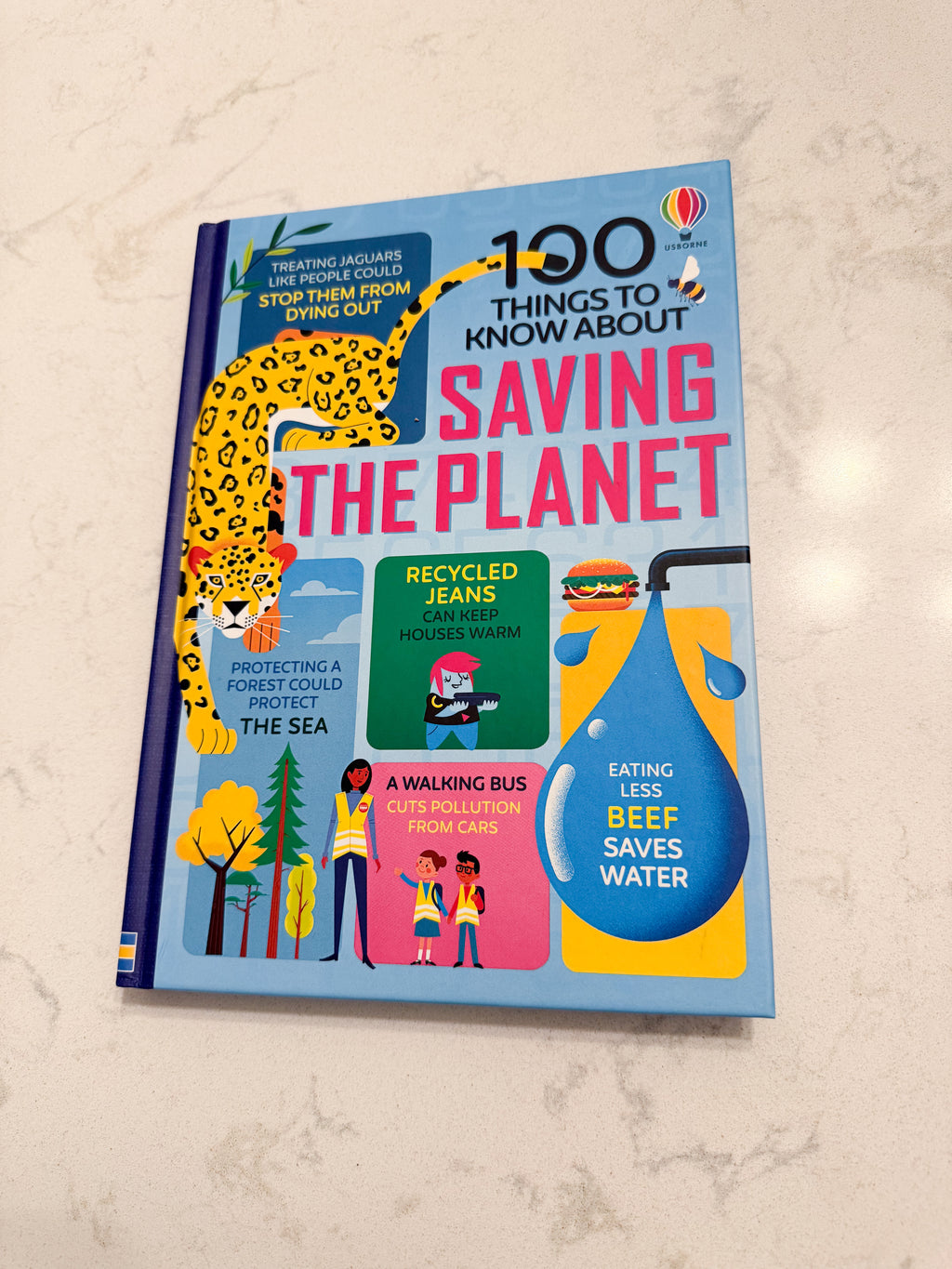 Usborne Books-Saving the Planet- VGUC