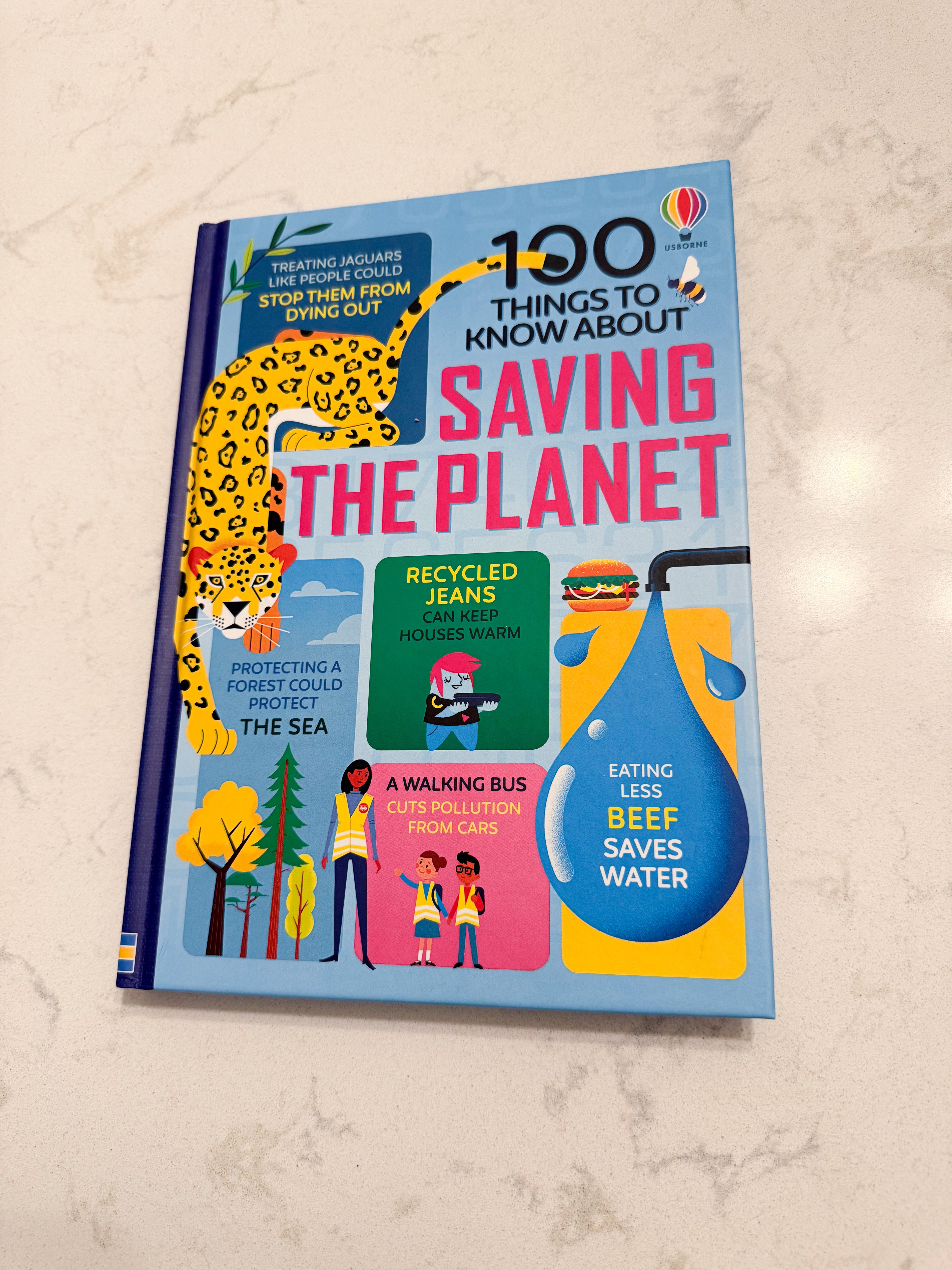 Usborne Books-Saving the Planet- VGUC