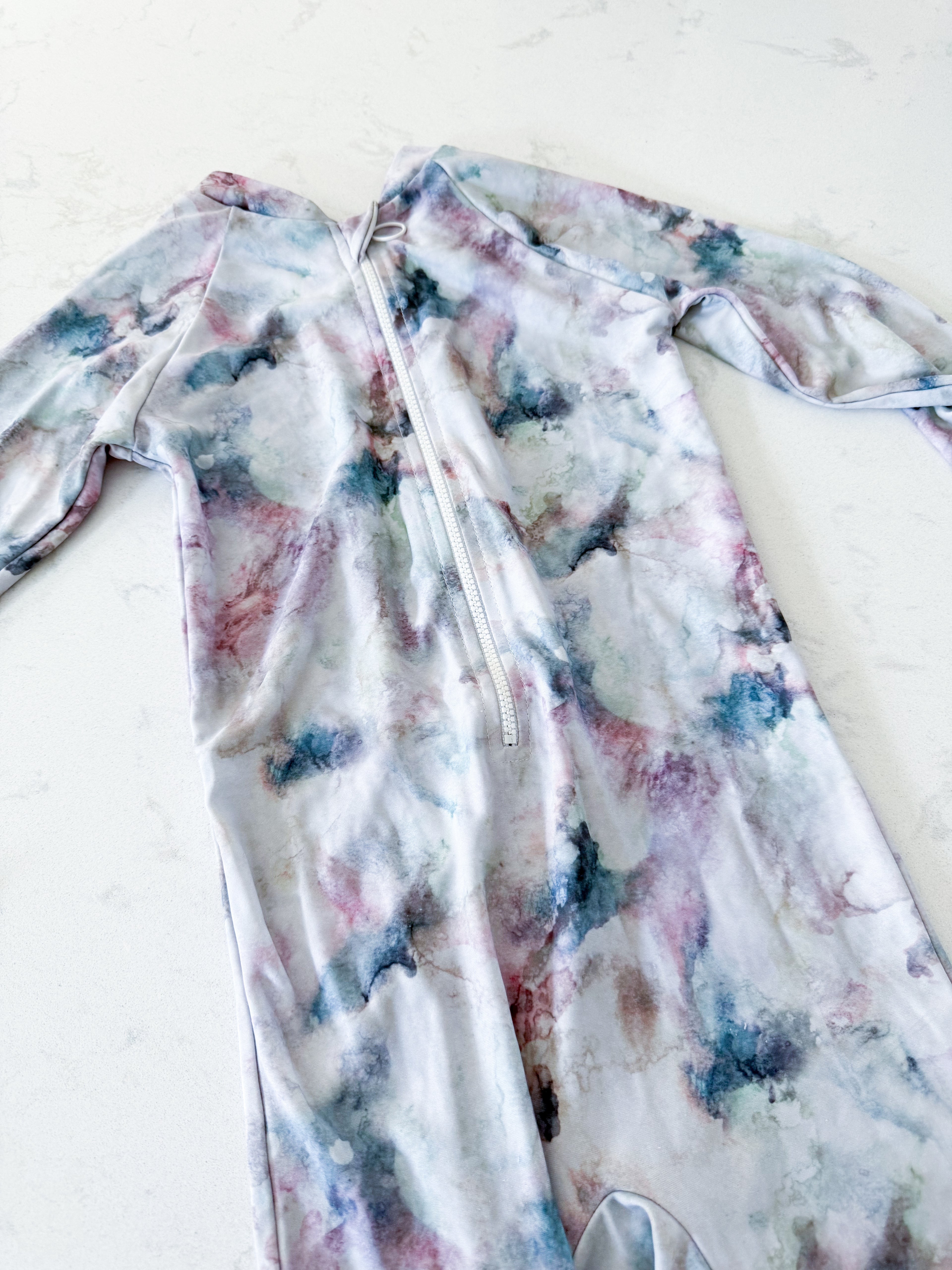 Current Tyed- 4T- GUC- tie dye swimsuit