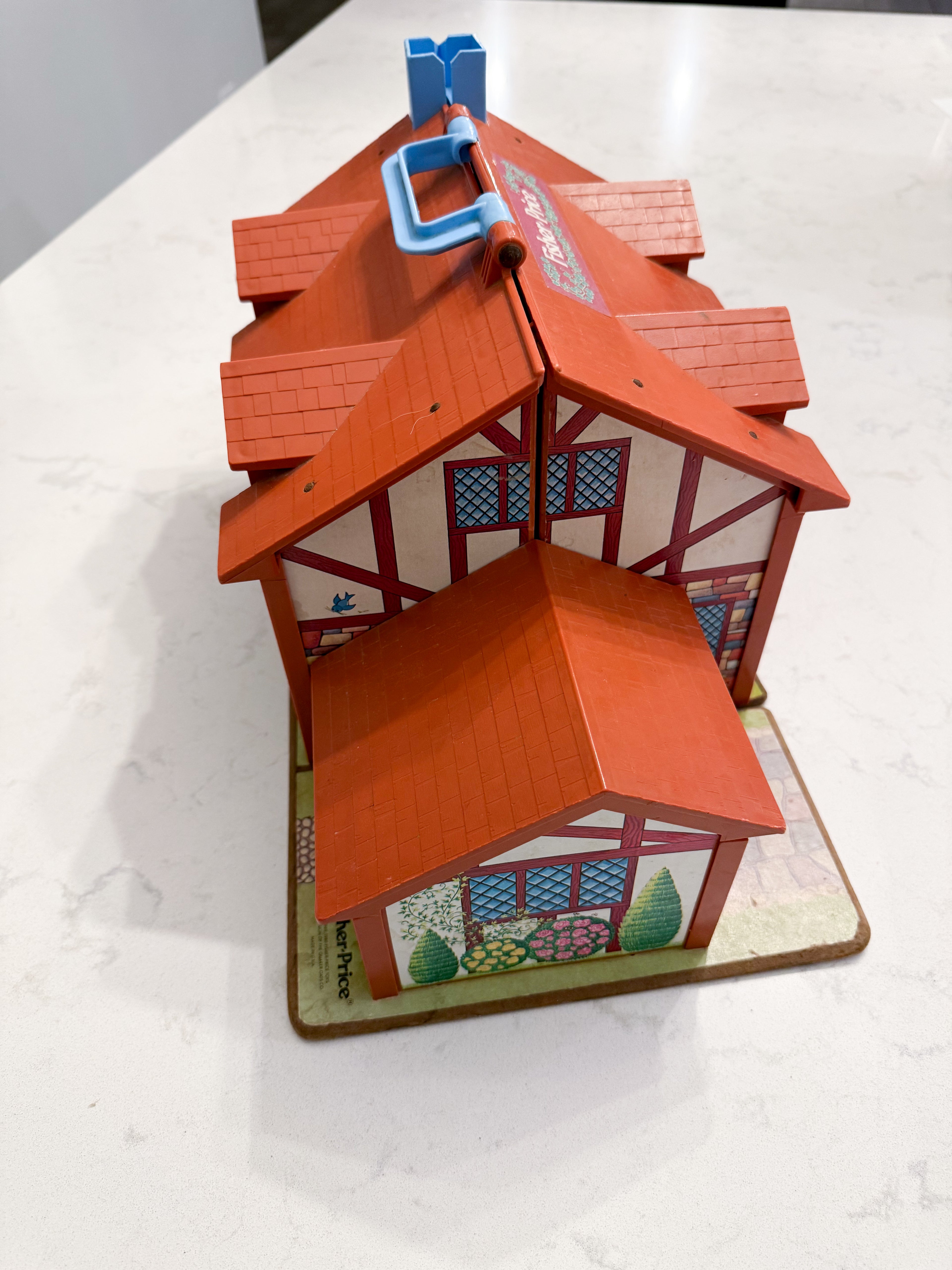 *Vintage* Fisher Price Tudor House circa 1979-1983- Play