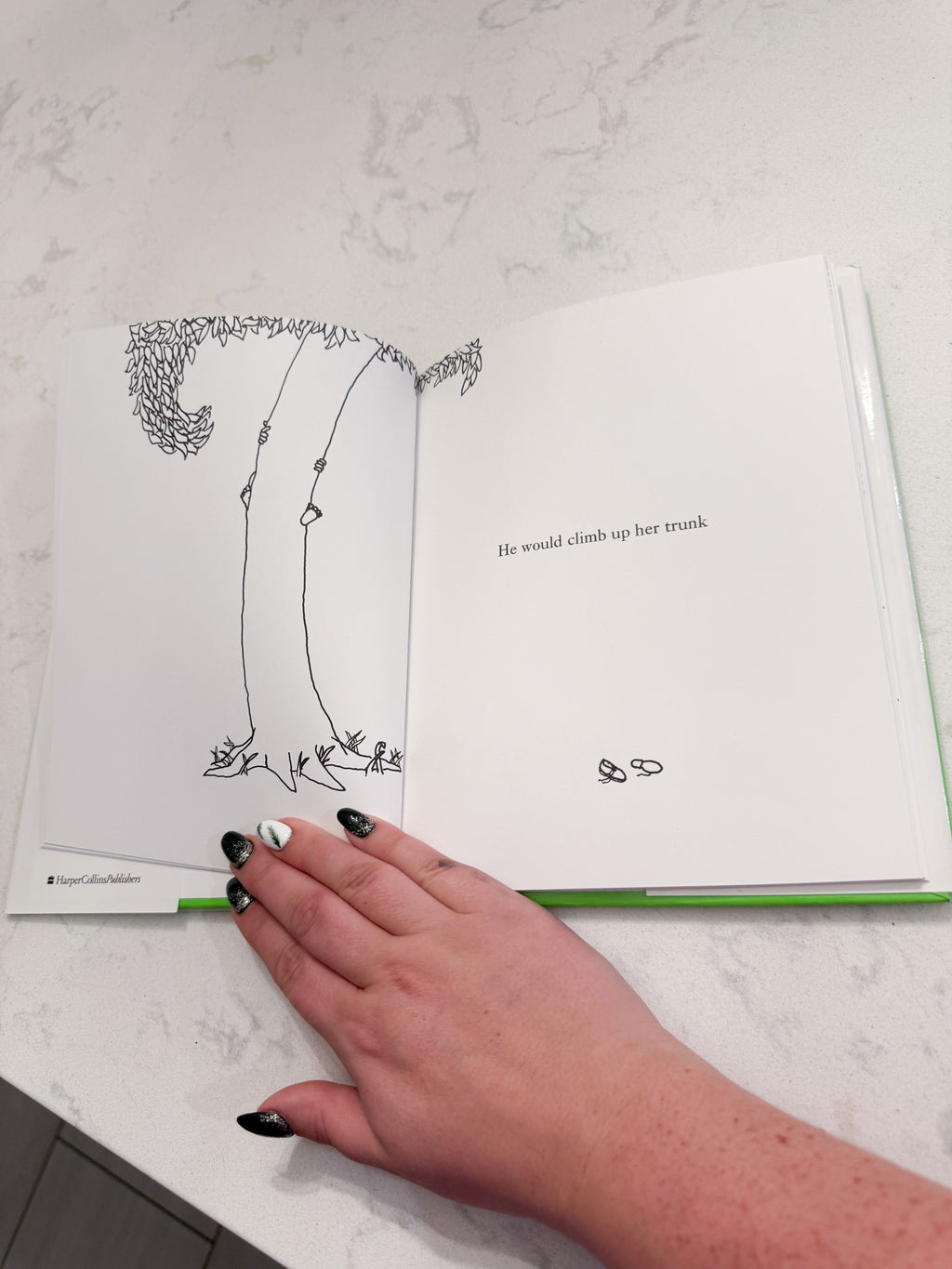 The Giving Tree- hardcover book- VGUC