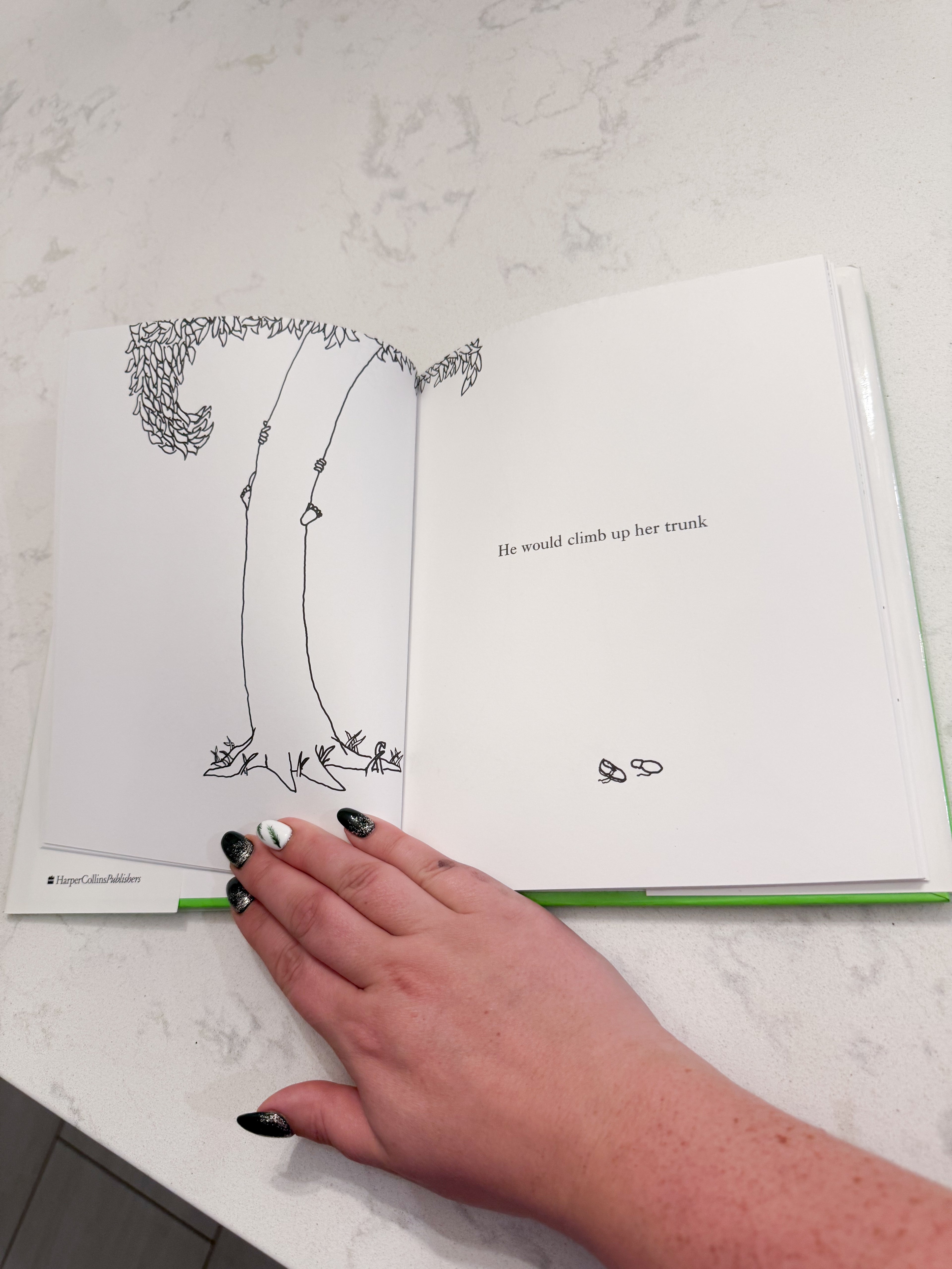 The Giving Tree- hardcover book- VGUC