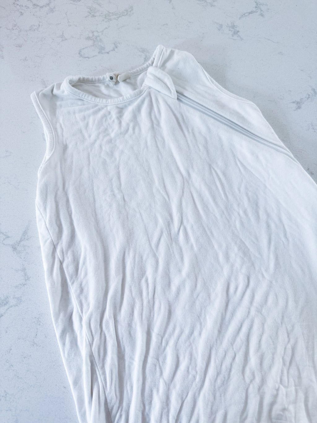 Kyte Baby- 6-18m- 0.5 tog- GUC- white summer bamboo sleep sack