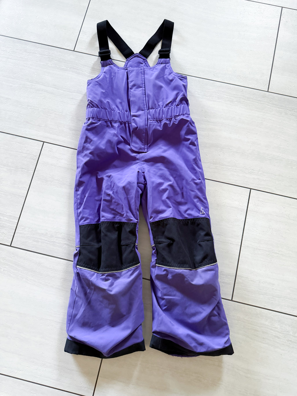 Ripzone- 5T- PLAY- purple snow pants with straps