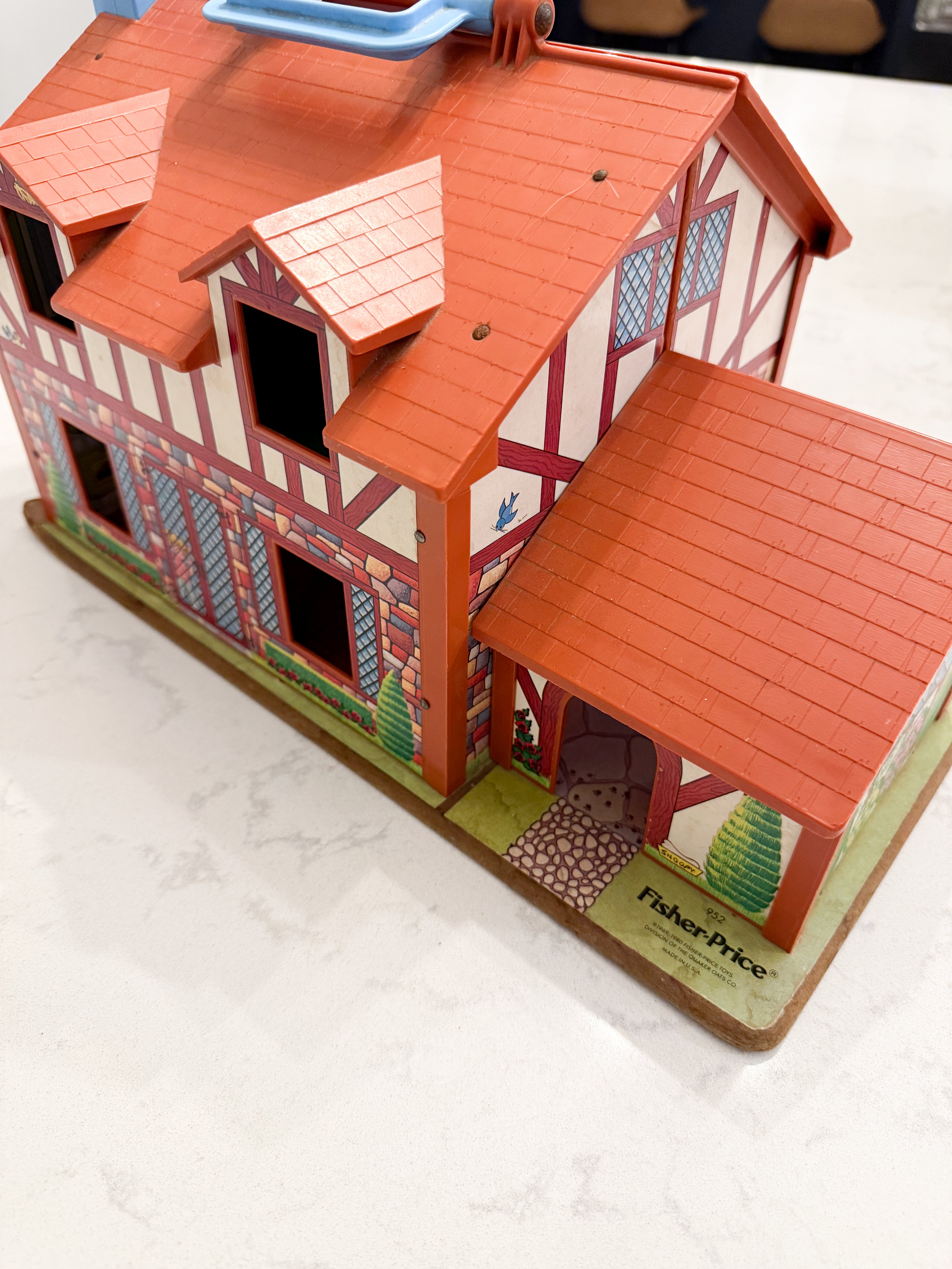 *Vintage* Fisher Price Tudor House circa 1979-1983- Play