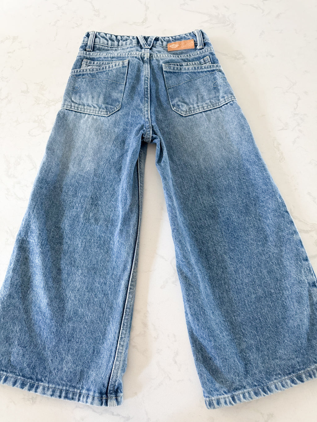 Lee Cooper- 7-8Y- PLAY- wide leg jeans