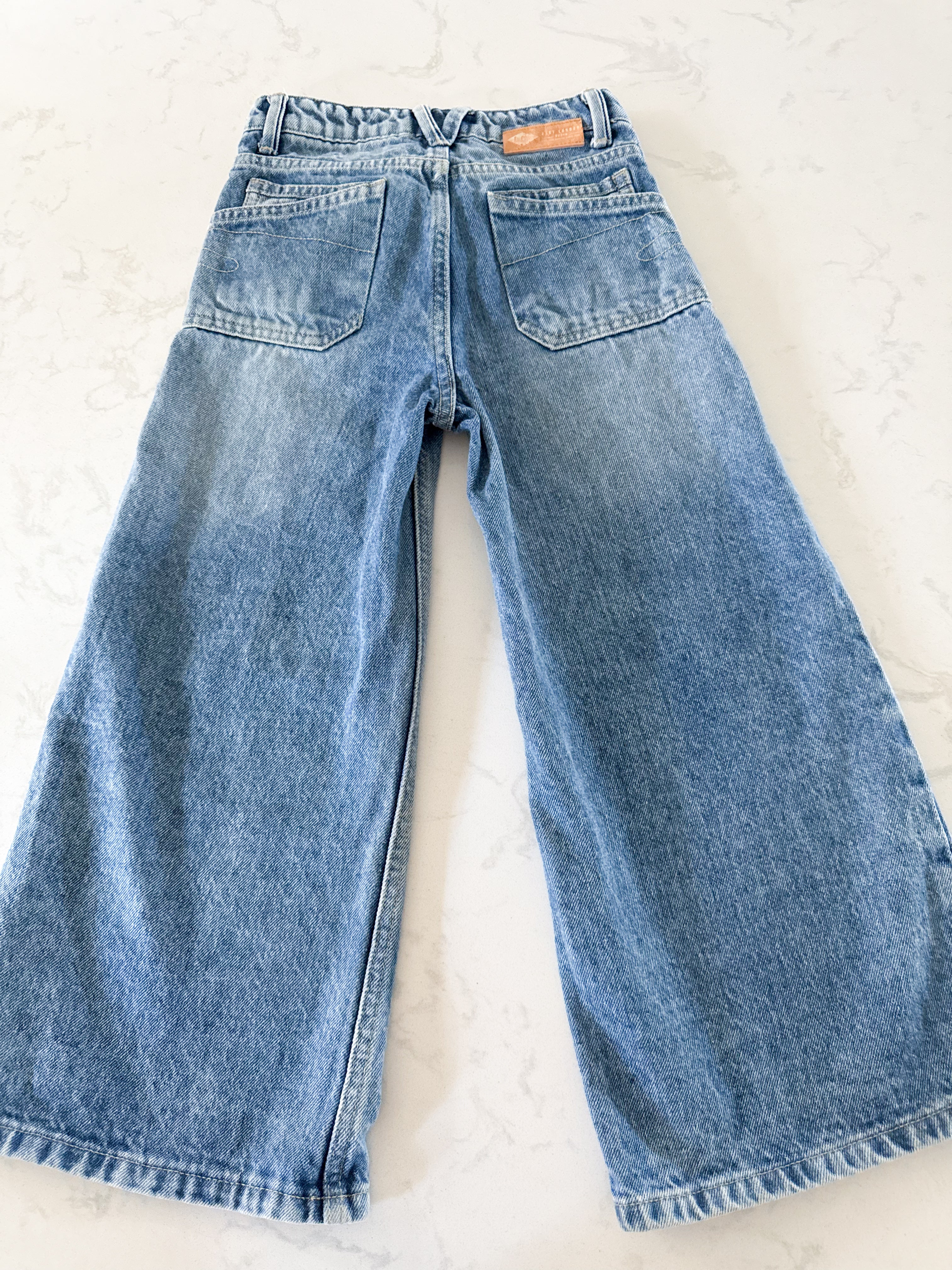 Lee Cooper- 7-8Y- PLAY- wide leg jeans