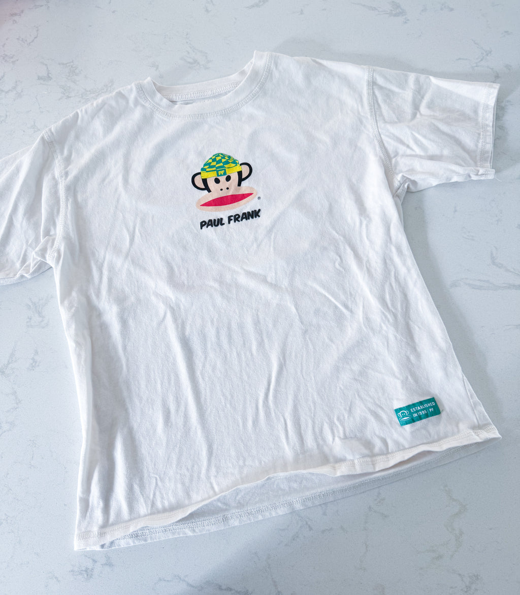 Zara x Paul Frank- 11-12Y- VGUC- white t shirt with Paul Frank graphics