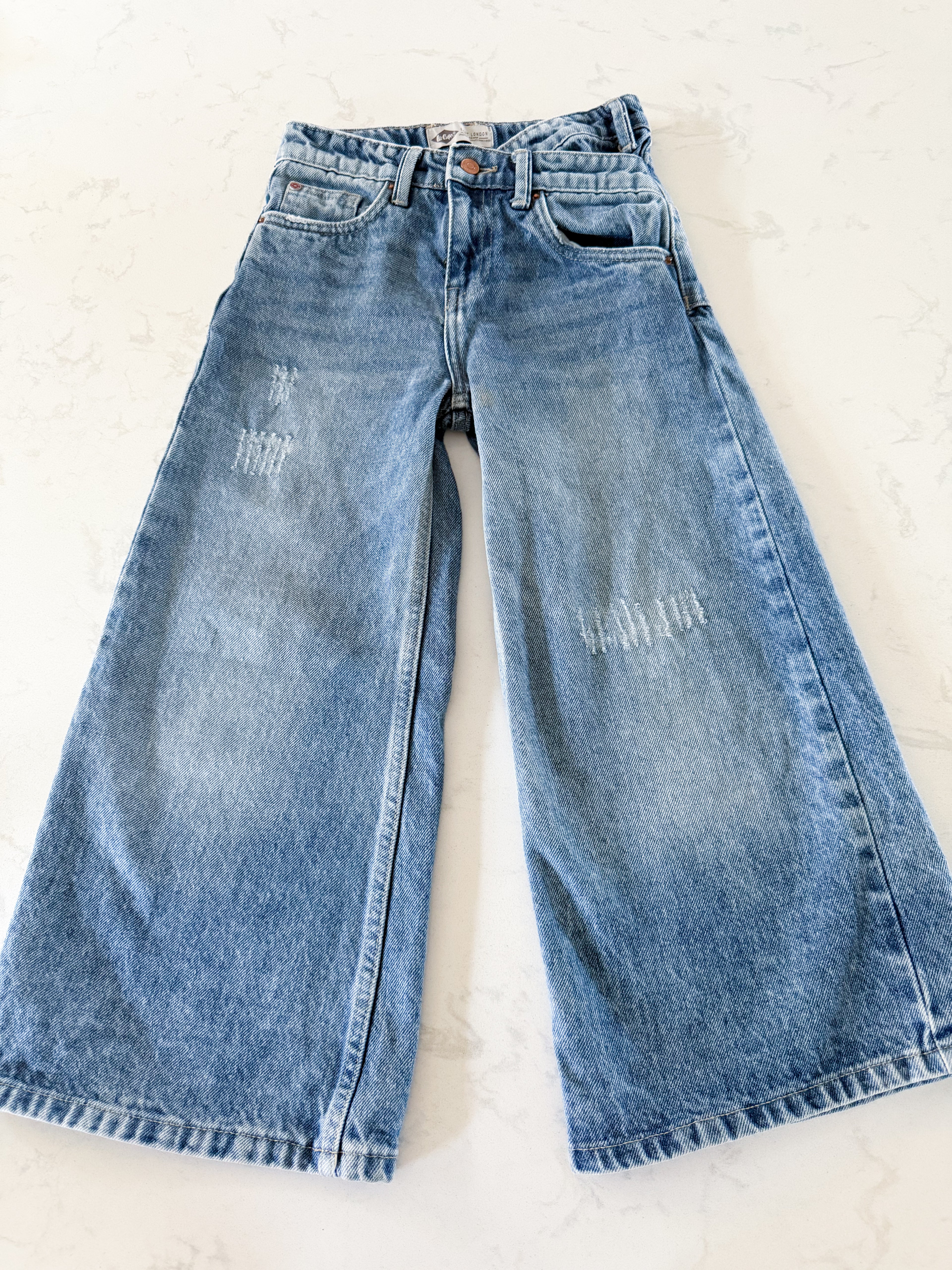Lee Cooper- 7-8Y- PLAY- wide leg jeans