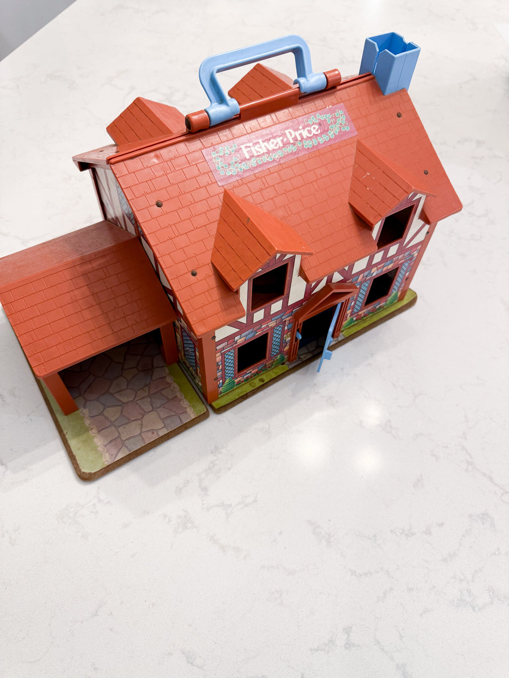 *Vintage* Fisher Price Tudor House circa 1979-1983- Play