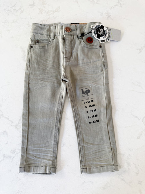 *Rescue*- L&P Apparel- skinny cut jeans- gray
