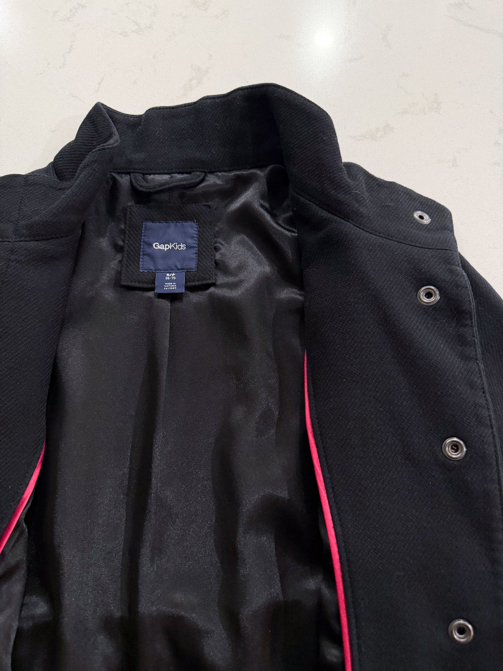 Gap Kids- 6-7Y- VGUC- black peacoat