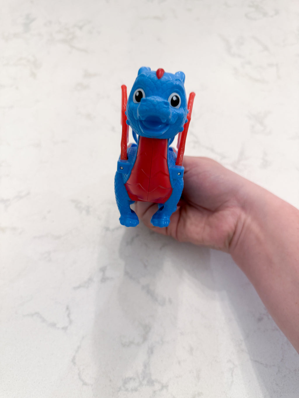 Paw Patrol- blue dragon- VGUC **missing rider**