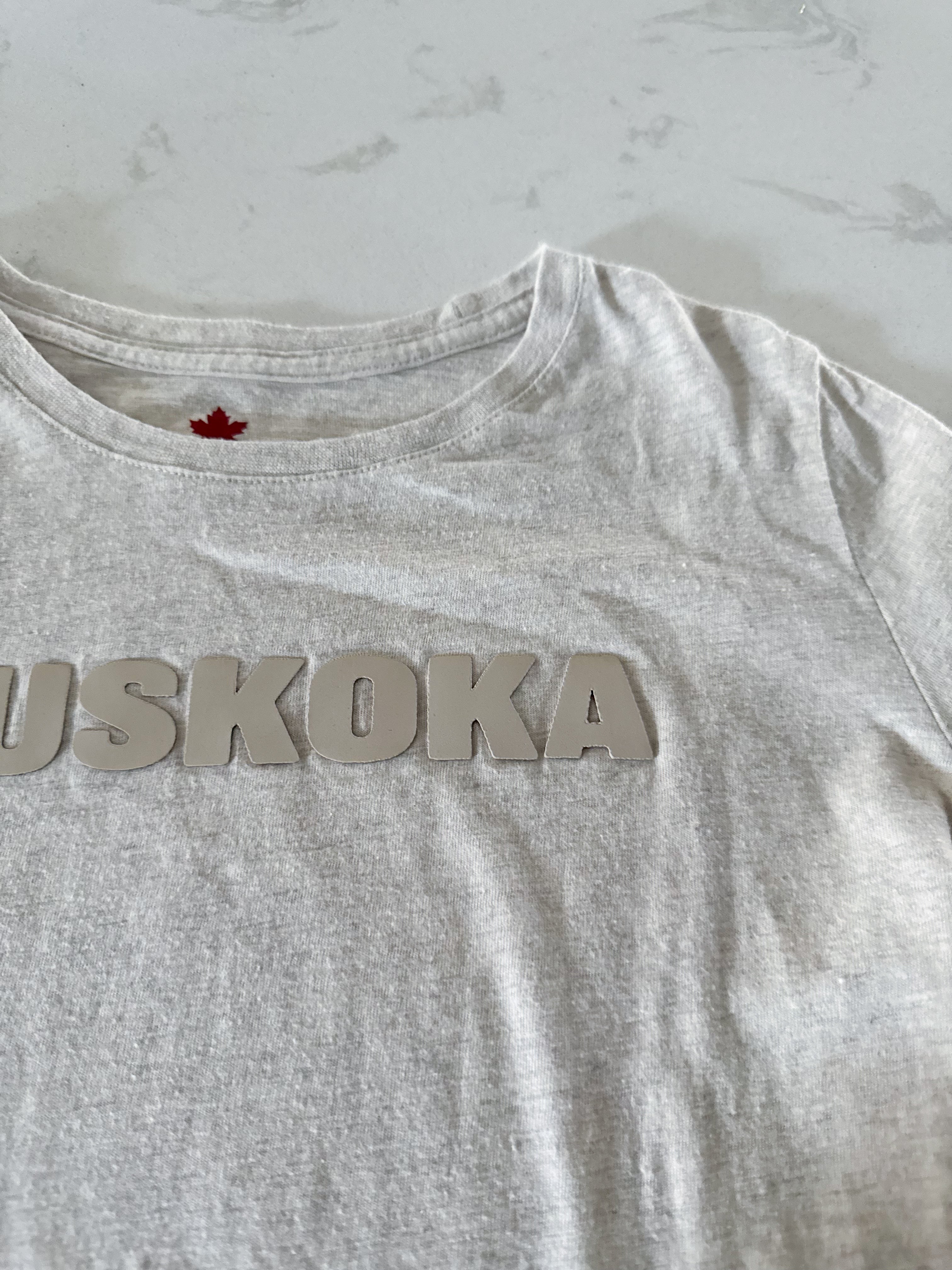 Canadiana- 14-16Y- PLAY- long sleeve beige Muskoka shirt