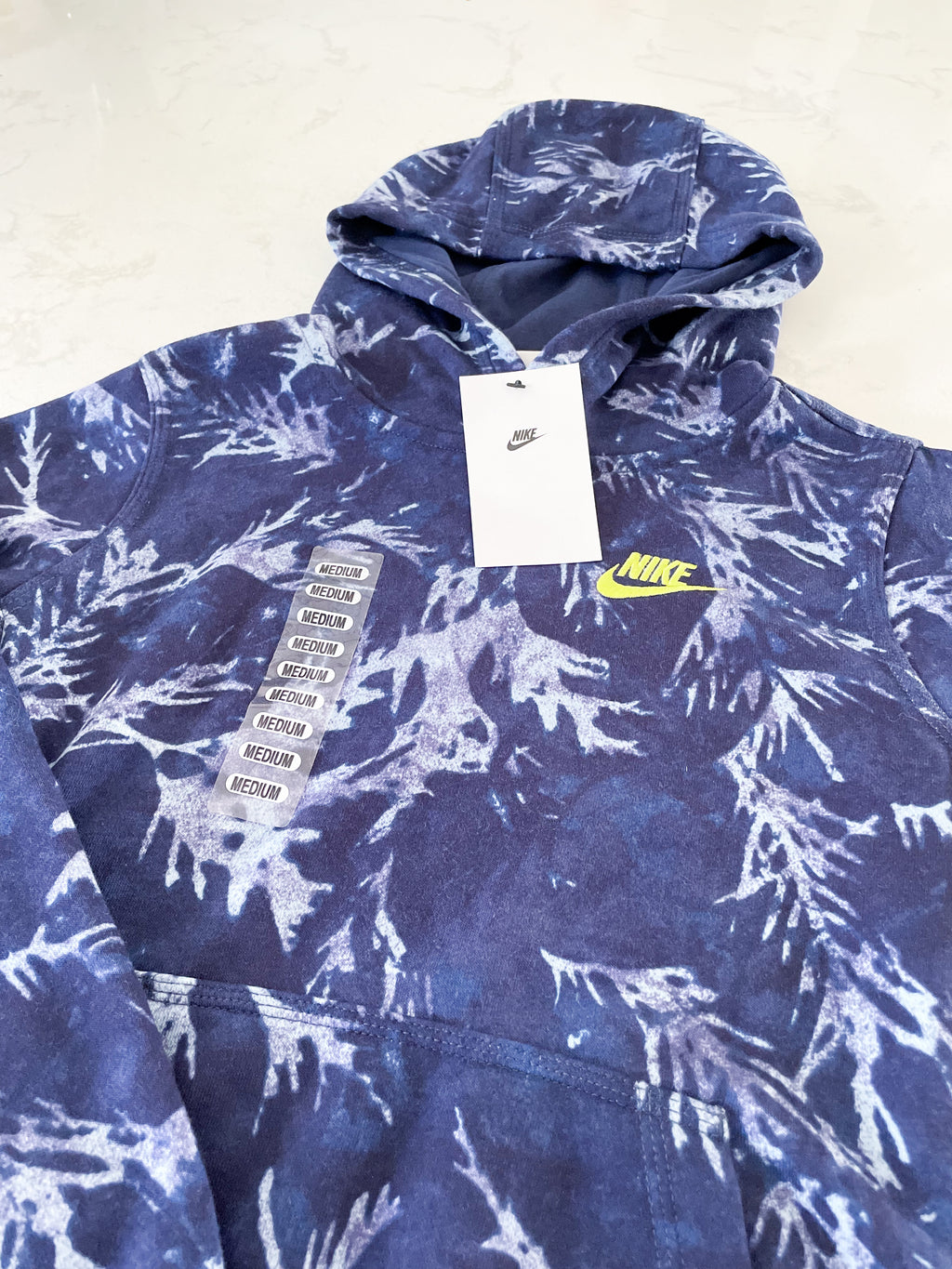 Nike- M (10-12Y)- blue and purple hoodie