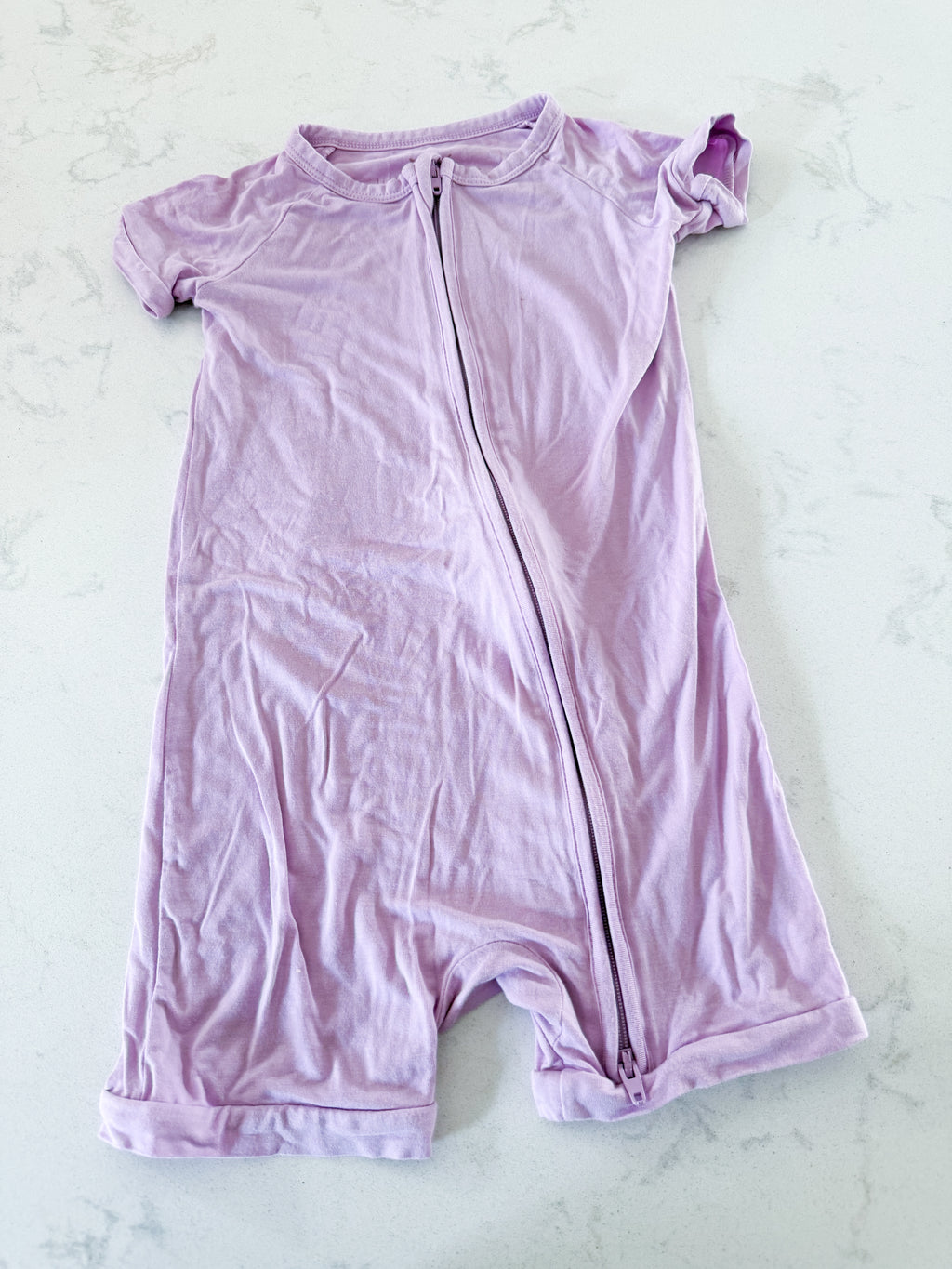 Little Sleepies- 2T- PLAY- light purple bamboo shortie Jammies