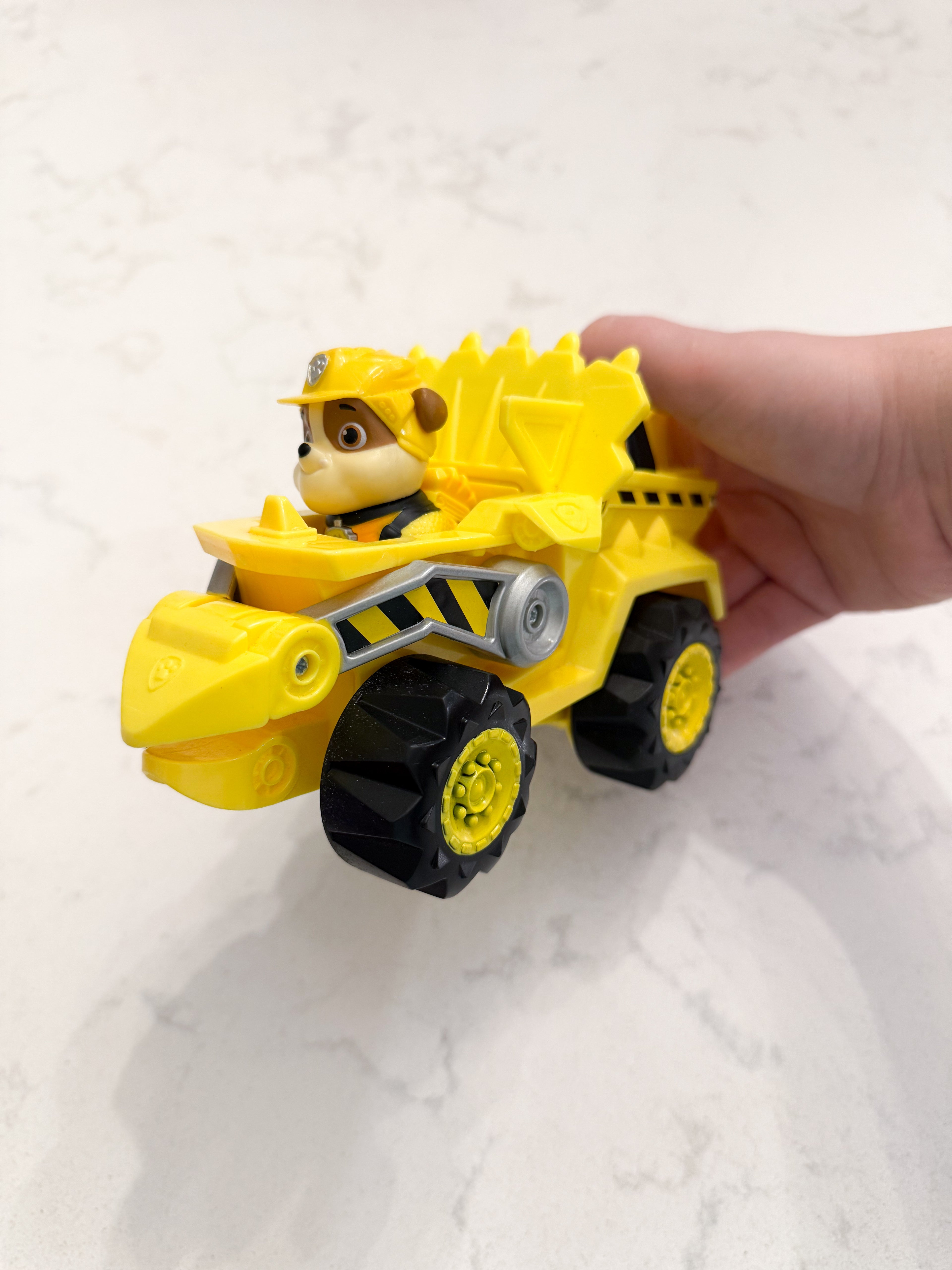 Paw Patrol- Rubble and vehicle- VGUC