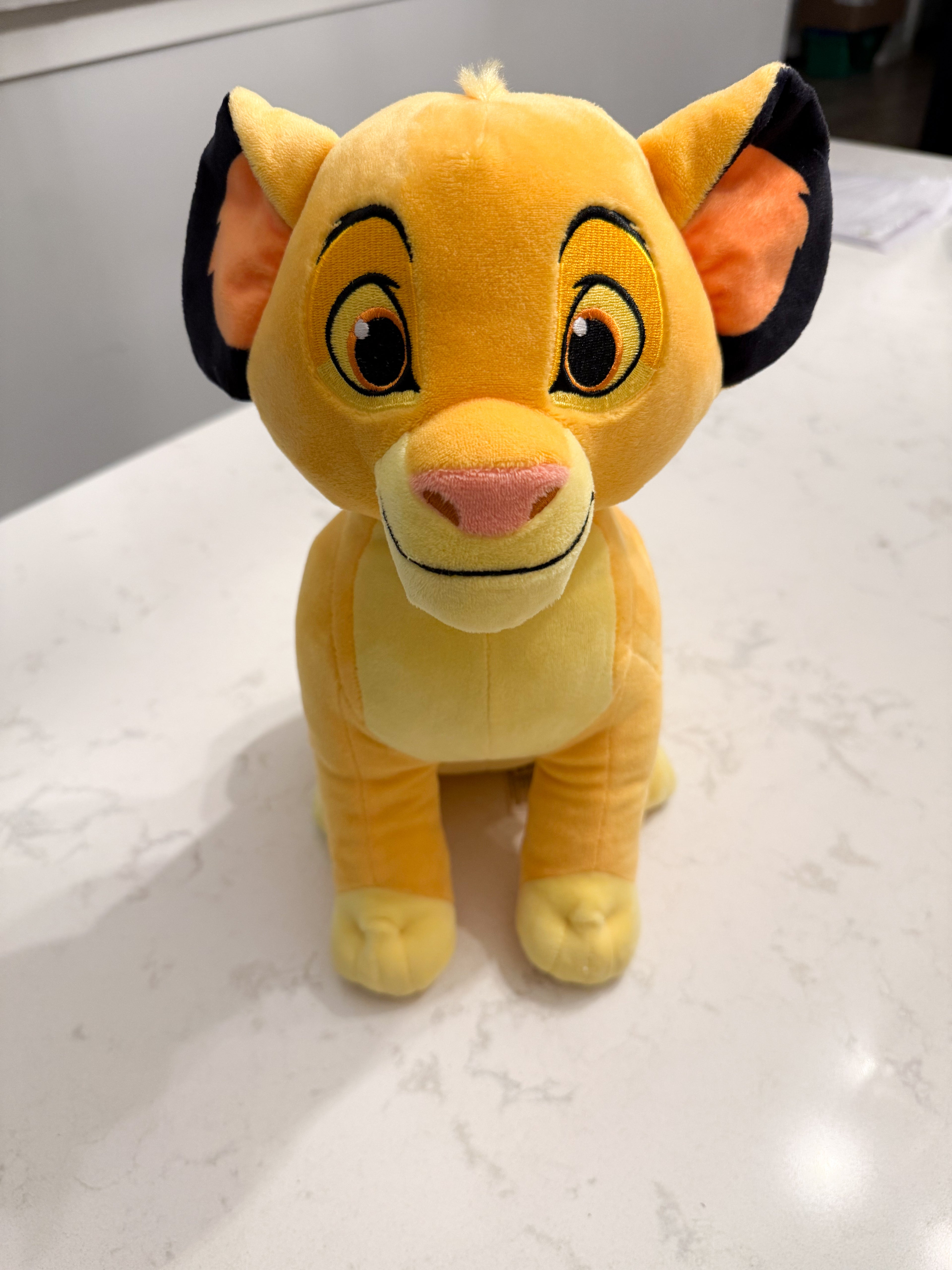 Disney- The Lion King- Simba Stuffie- VGUC
