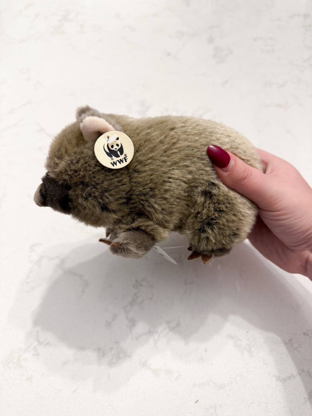 WWF- stuffed wombat- BNWT